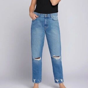 Current/Elliot The Boyfriend Cloudburst Jeans Size 25